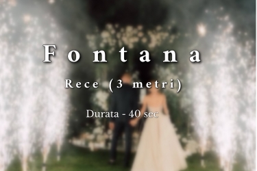 Fontana rece pentru sala 3m
