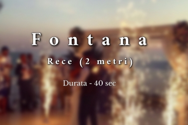 Fontana rece pentru sala 2m